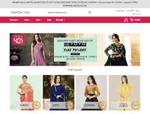 Tablet Screenshot of fashionandyou.com